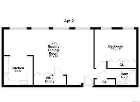 Tiny photo for 16 Vernon Avenue #APT 21, Vernon, CT 06066 (MLS # 24133418)
