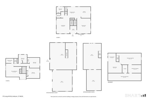 Tiny photo for 173 Long Hill Road, Andover, CT 06232 (MLS # 24180906)