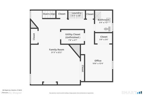 Tiny photo for 365 Maple Avenue, Cheshire, CT 06410 (MLS # 24161789)