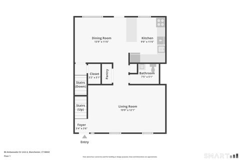 Tiny photo for 86 Ambassador Drive #A, Manchester, CT 06042 (MLS # 24171089)