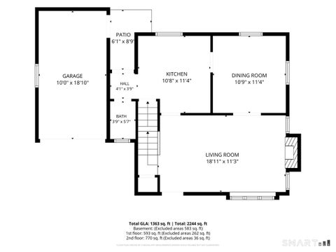 Tiny photo for 42 Gifford Road, West Hartford, CT 06119 (MLS # 24187089)