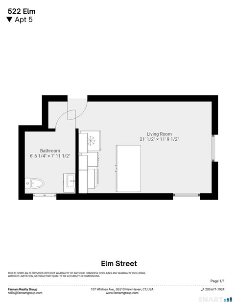 Tiny photo for 522 Elm Street, New Haven, CT 06511 (MLS # 24163123)