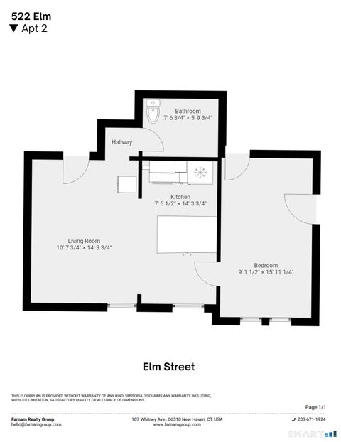 Tiny photo for 522 Elm Street, New Haven, CT 06511 (MLS # 24163123)