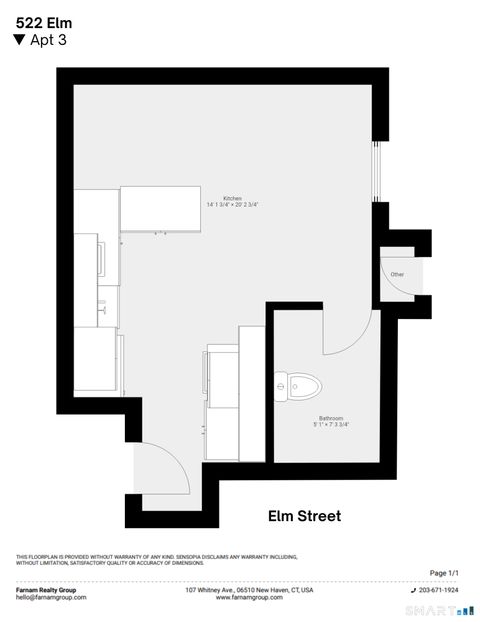 Tiny photo for 522 Elm Street, New Haven, CT 06511 (MLS # 24163123)