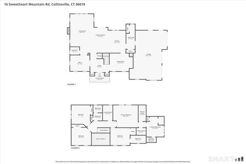 Tiny photo for 16 Sweetheart Mountain Road, Canton, CT 06019 (MLS # 24176306)