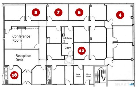 Tiny photo for 90 Grove Street #STE 206 & 207, Ridgefield, CT 06877 (MLS # 24155870)