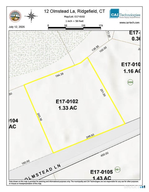 Tiny photo for 12 Olmstead Lane, Ridgefield, CT 06877 (MLS # 24201237)