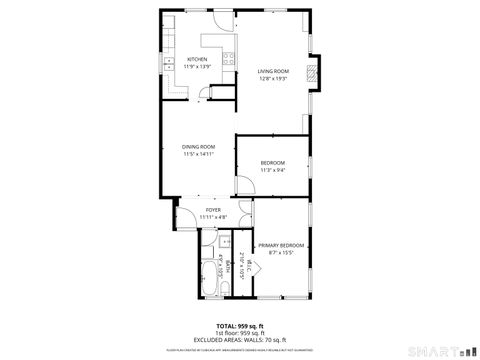 Tiny photo for 1 Long Wall Road, Redding, CT 06896 (MLS # 24144316)