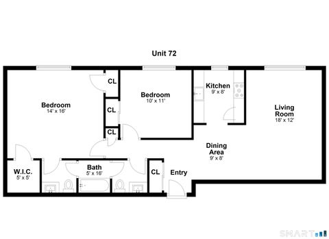 Tiny photo for 1070 New Haven Avenue #72, Milford, CT 06460 (MLS # 24171219)