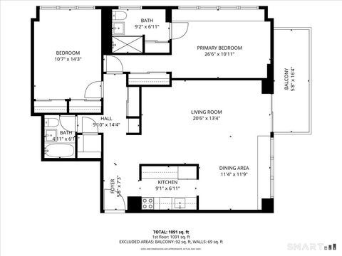 Tiny photo for 100 York Street #9C, New Haven, CT 06511 (MLS # 24148208)