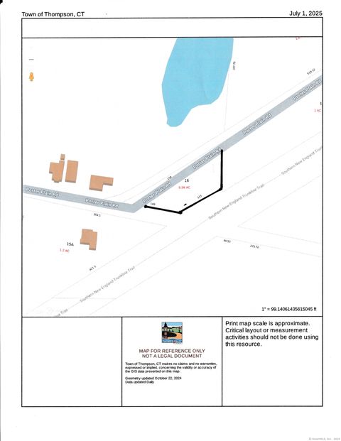 Vacant Land For Sale - Porter Plain Road<br/> Thompson, CT 06277