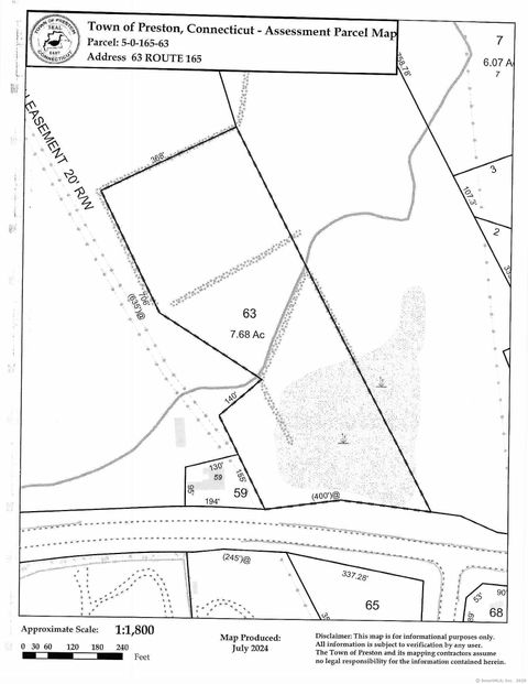 63 Route 165 Route Preston CT 06365