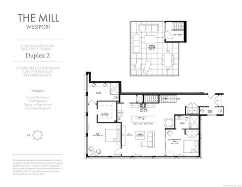 Tiny photo for 41 Richmondville Avenue #Duplex 2, Westport, CT 06880 (MLS # 24090155)