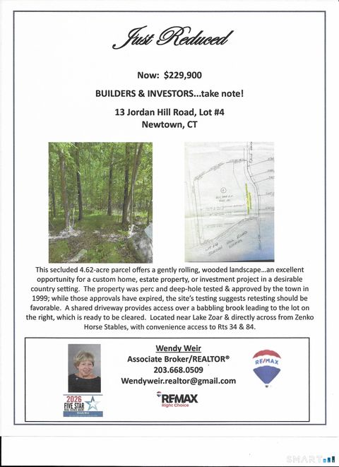 Photo of 13 Jordan Hill Road #Lot 4, Newtown, CT 06482 (MLS # 24151394)