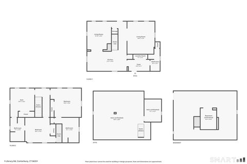 Tiny photo for 1 Library Road, Canterbury, CT 06331 (MLS # 24152288)