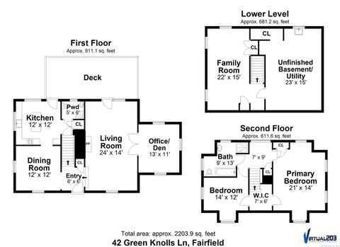 Tiny photo for 42 Green Knolls Lane, Fairfield, CT 06824 (MLS # 24133873)