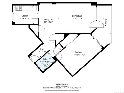 Tiny photo for 91 Strawberry Hill Avenue #APT 1022, Stamford, CT 06902 (MLS # 24131753)