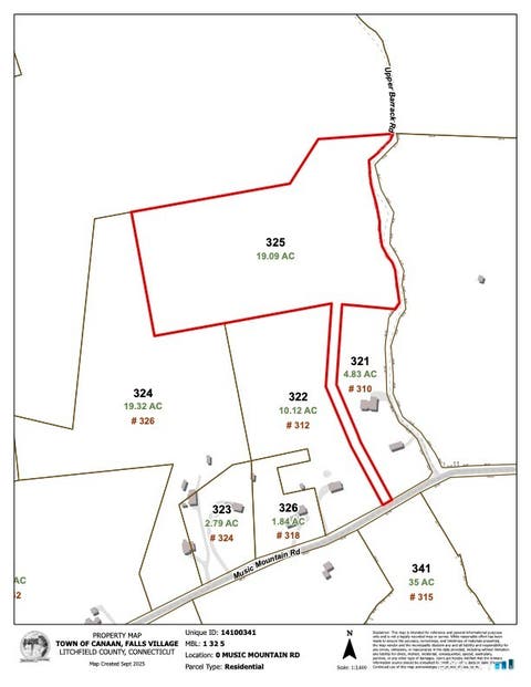 Photo of Music Mountain Road, Canaan, CT 06018 (MLS # 24194489)