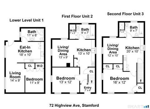 Tiny photo for 72 Highview Avenue, Stamford, CT 06907 (MLS # 24152446)