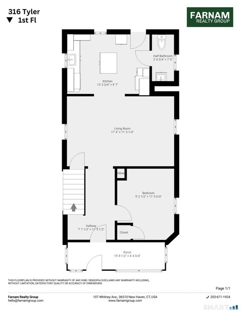 Tiny photo for 316 Tyler Street, East Haven, CT 06512 (MLS # 24151907)