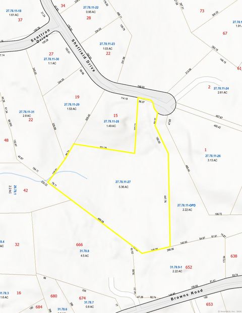 00 Sheffield Drive Mansfield CT 06250