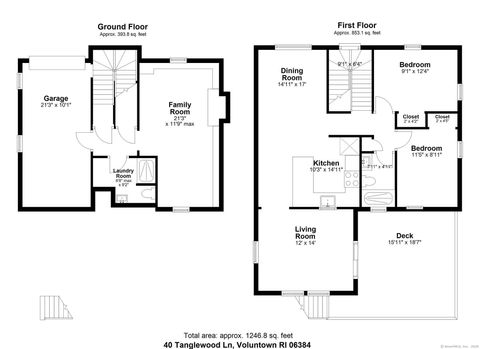 Tiny photo for 40 Tanglewood Lane, Voluntown, CT 06384 (MLS # 24136477)