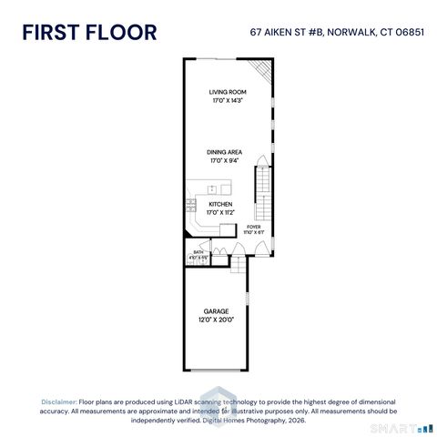 Tiny photo for 67 Aiken Street #B, Norwalk, CT 06851 (MLS # 24167934)