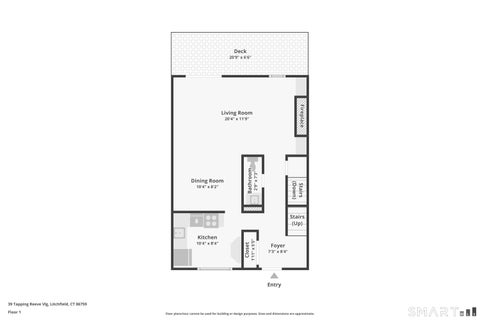Tiny photo for 39 Tapping Reeve Vlg VLG #39, Litchfield, CT 06759 (MLS # 24162904)