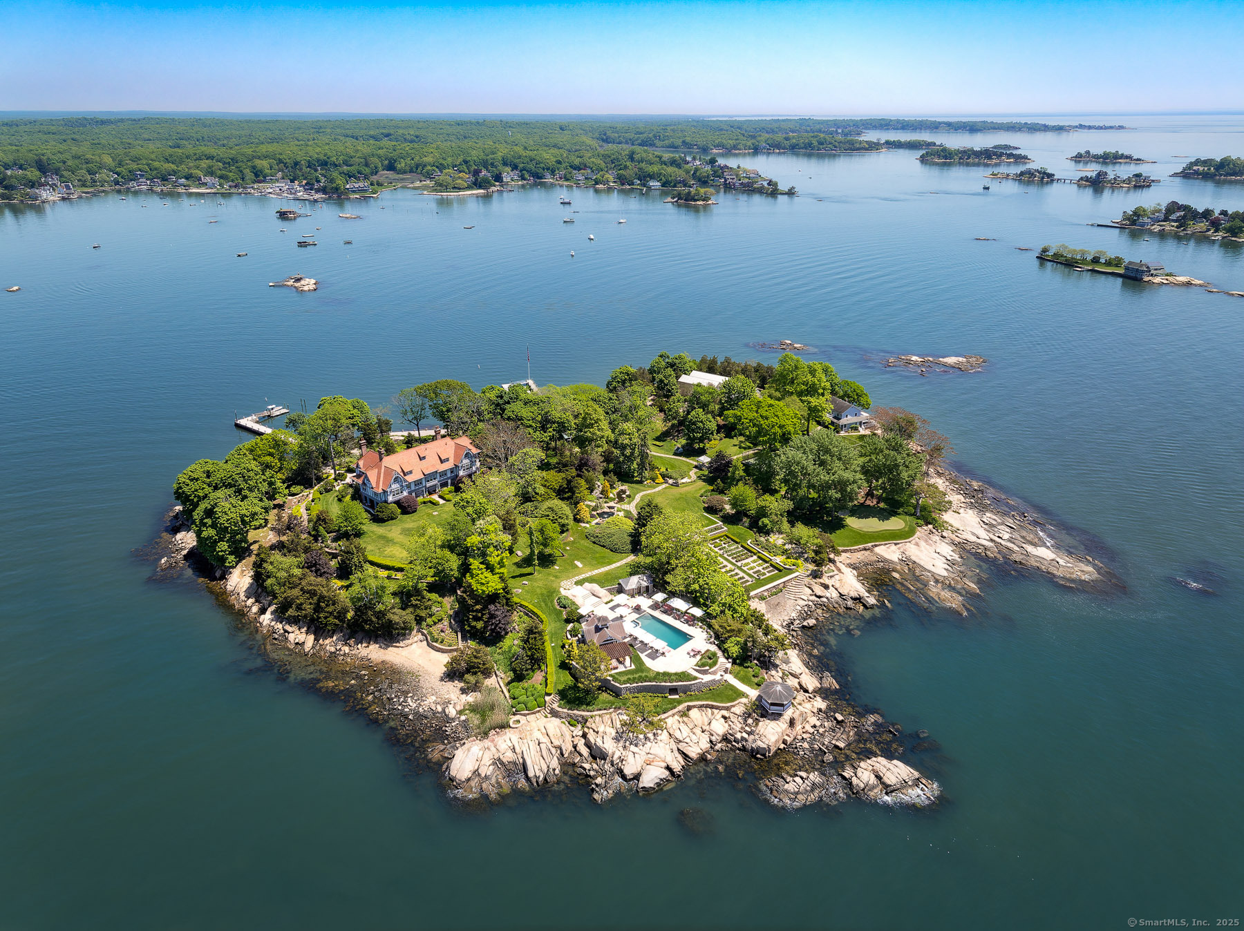 Property for Sale at Rogers Island, Branford, Connecticut - Bedrooms: 10 
Bathrooms: 7.5 
Rooms: 15  - $29,995,000