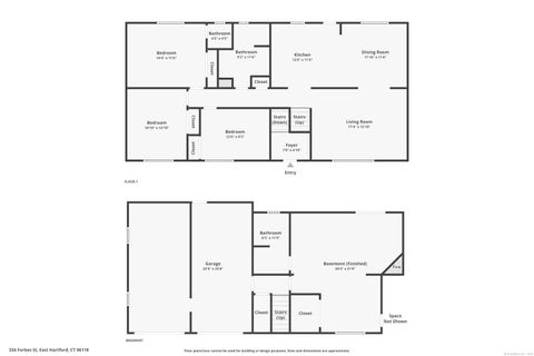 Tiny photo for 334 Forbes Street, East Hartford, CT 06118 (MLS # 24136302)