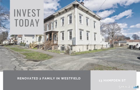 Multifamily For Sale - 13 Hampden Street<br/> Westfield, MA 01085