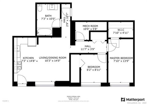 Tiny photo for 1785 Boston Avenue #2, Bridgeport, CT 06610 (MLS # 24148026)