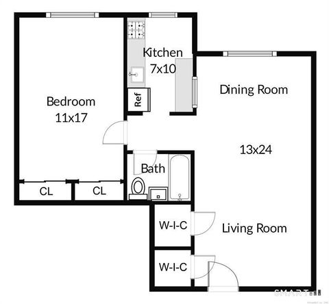 Tiny photo for 27 Northill Street #3P, Stamford, CT 06907 (MLS # 24144323)