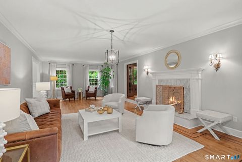 Tiny photo for 596 Silvermine Road, New Canaan, CT 06840 (MLS # 24165375)