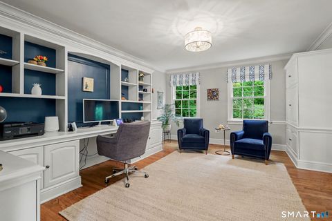 Tiny photo for 596 Silvermine Road, New Canaan, CT 06840 (MLS # 24165375)