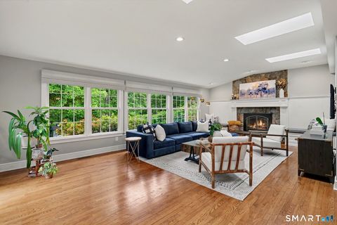 Tiny photo for 596 Silvermine Road, New Canaan, CT 06840 (MLS # 24165375)