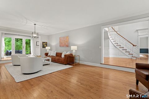 Tiny photo for 596 Silvermine Road, New Canaan, CT 06840 (MLS # 24165375)