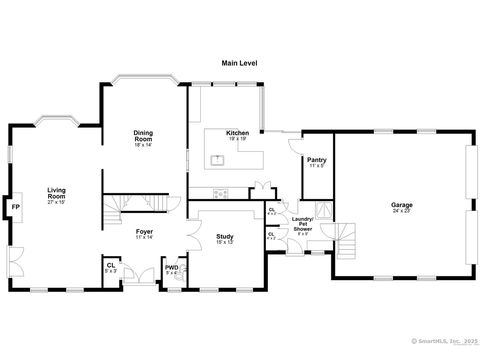 Tiny photo for 176 Logan Road, New Canaan, CT 06840 (MLS # 24147833)