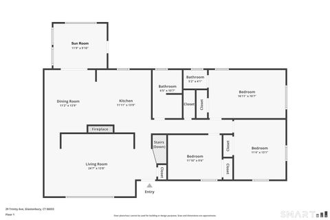 Tiny photo for 29 Trinity Avenue, Glastonbury, CT 06033 (MLS # 24168123)