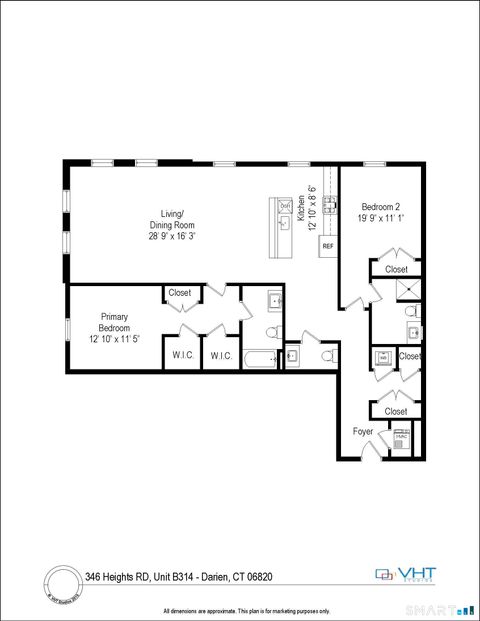 Tiny photo for 340 Heights Road #314, Darien, CT 06820 (MLS # 24161140)