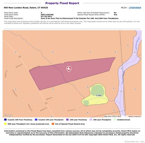 Tiny photo for 496&498 New London Road, Salem, CT 06420 (MLS # 24144270)