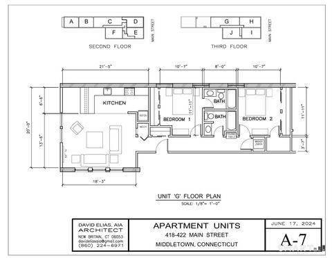 Tiny photo for 424 Main Street #G, Middletown, CT 06457 (MLS # 24152082)