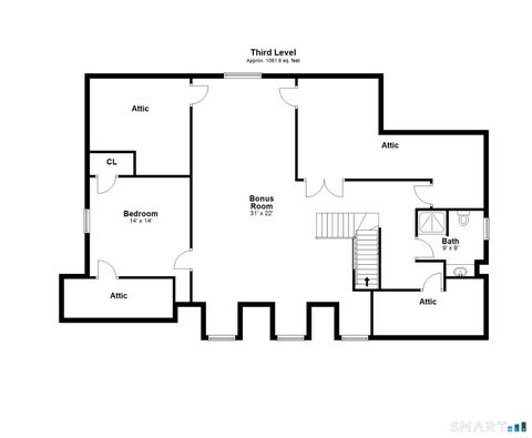 Tiny photo for 85 Harrison Avenue, New Canaan, CT 06840 (MLS # 24165483)