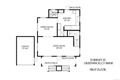 Tiny photo for 5 Hervey Street, Greenwich, CT 06830 (MLS # 24133965)