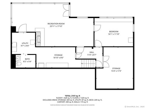 Tiny photo for 44 Clark Hill Road, Milford, CT 06460 (MLS # 24134223)