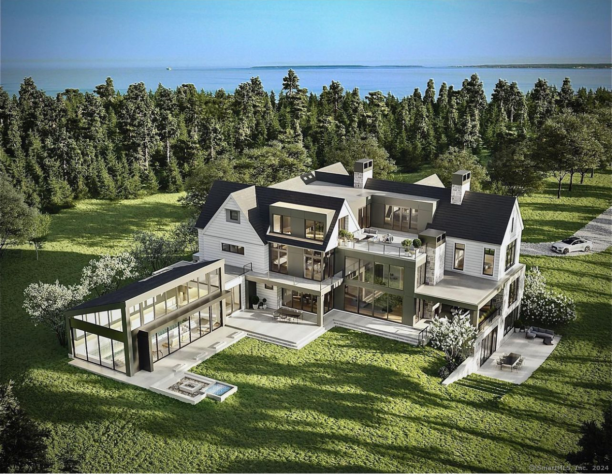 Property for Sale at 24 Edgemarth Hill Road, Westport, Connecticut - Bedrooms: 6 
Bathrooms: 7.5 
Rooms: 12  - $4,995,000