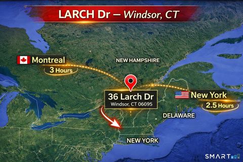 Tiny photo for 36 Larch Drive, Windsor, CT 06095 (MLS # 24156413)