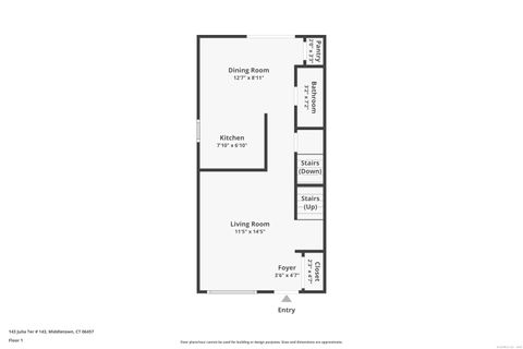Tiny photo for 143 Julia Terrace #143, Middletown, CT 06457 (MLS # 24143511)