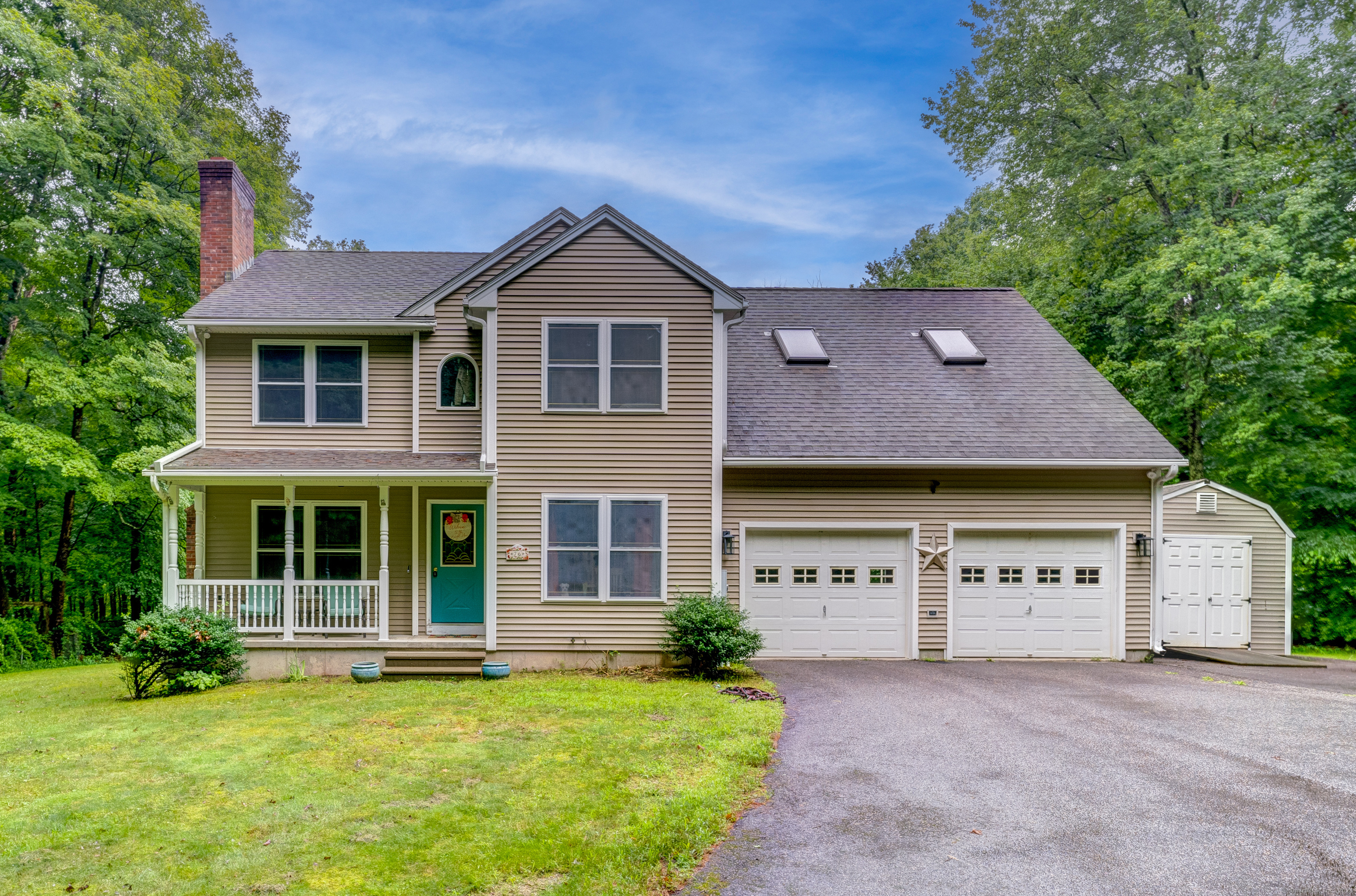 Property for Sale at 76 Erdoni Road, Columbia, Connecticut - Bedrooms: 3 
Bathrooms: 3 
Rooms: 7  - $499,900