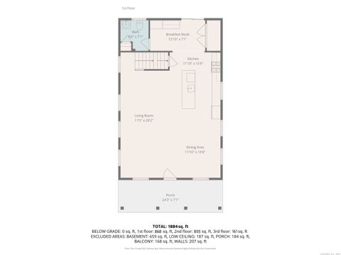 Tiny photo for 285 Old Whitfield Street, Guilford, CT 06437 (MLS # 24142906)